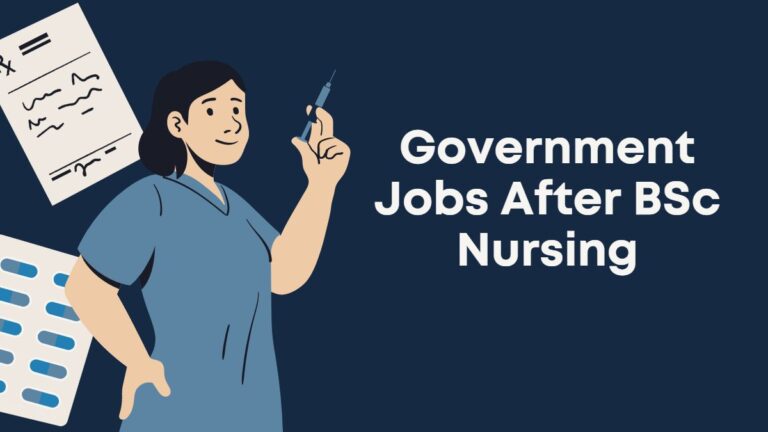 Government Jobs After BSc Nursing